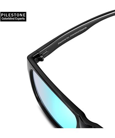 Pilestone TP-024 Color Blind Correction Glasses - Red/Green Color Blindness Solutions for Mild to Strong Protan - International Shipping Available - Buy Online on GoSupps.com