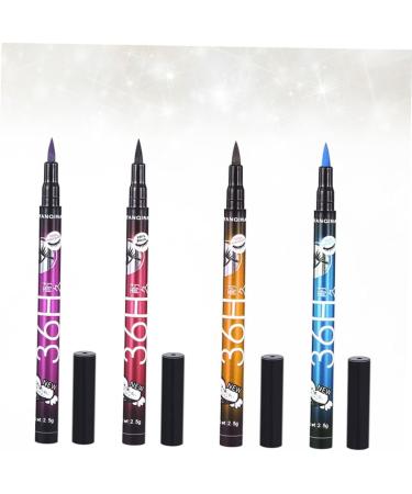 Mipcase Eyeline Pencil 2pcs Waterproof Eyeliner Pencil Liquid Eye Liner Liquid Liner Waterproof Pen Water Proof Women Eyeliner 1 count (Pack of 1) As Shownx2pcs - Buy Online on GoSupps.com