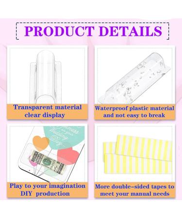 Buy WESAPPINC Clear Chapstick Pouch - 100 Pack Plastic Lip Balm Holders for Gift Cards & Money Cards - Ideal for Gifts - Buy Online on GoSupps.com
