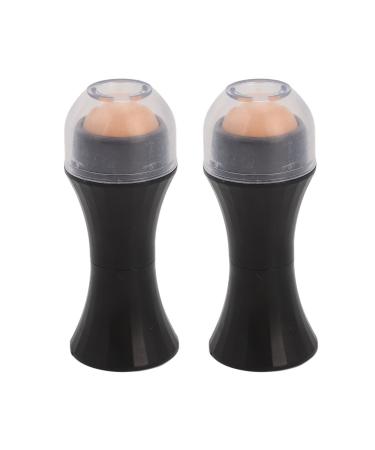 Verdant Touch Volcanic Oil Absorbent Rolls, Portable and Reusable for Daily Life, Black, 2 Pack