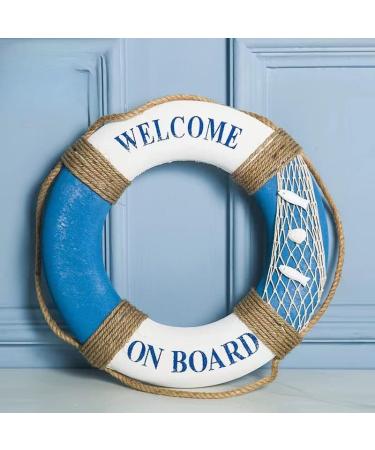 WJIANKPA 20in Pool Safety Ring Foam Lifebuoy - Blue | Wall Decoration Life Ring for Safety and Style - Buy Online on GoSupps.com