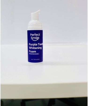 Perfect Smile Teeth Whitening Foam - Purple Color Corrector & Stain Removal - 50ml | International Shipping - Buy Online on GoSupps.com
