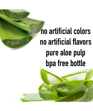 Iberia Aloe Vera Drink with Pulp Original 16.9 fl oz - Pack of 24, 100% Natural Juice - Buy Online on GoSupps.com