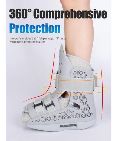 Medical Inflatable Hiking Shoe Walker Boot Air Walker Orthesis for Ankle Pain Stress Fractures & Achilles Tendon Relief - Buy Online on GoSupps.com