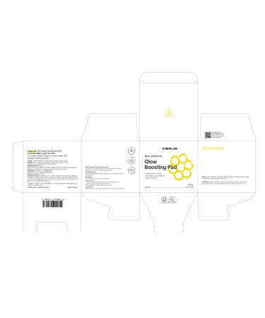 C NEW LAB Real Propolis Glow Boosting Pad (70 pads) | Deep Nourishing Facial Pads for Radiant Skin | Triple Propolis Extract PHA Honey Complex Korean Skin Care - Buy Online on GoSupps.com