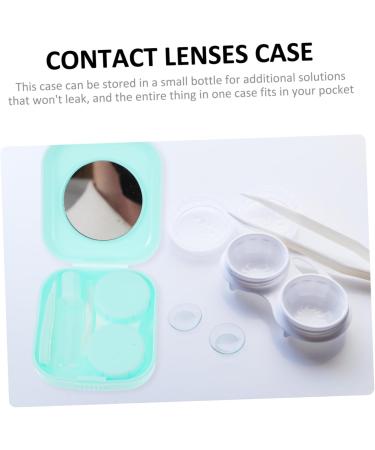 Solustrie 15-Sentence Contact Lens Container & Organizer - Travel Size Holder for Eye Lenses - Perfect Storage Box for Contact Lenses - Buy Online on GoSupps.com