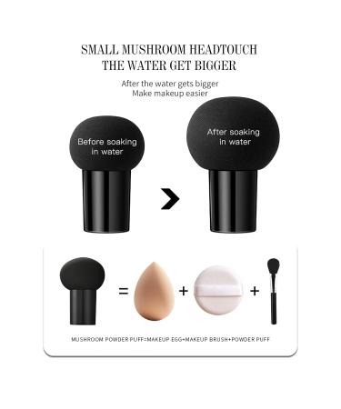 O'CHEAL Mushroom Head Air Cushion CC Cream BB Cream Foundation Cream for Face Makeup Concealer Cushion for Face Comestics Make Up Long-Lasting Cushion Compact 01#IVROY - Buy Online on GoSupps.com