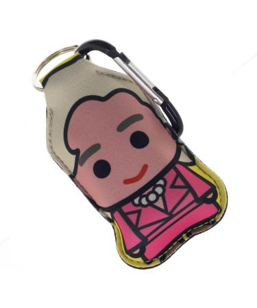 Golden Girls Rose Keychain & Hand Sanitizer Bottle Holder | Unique Gifts for Fans | International Shipping - Buy Online on GoSupps.com