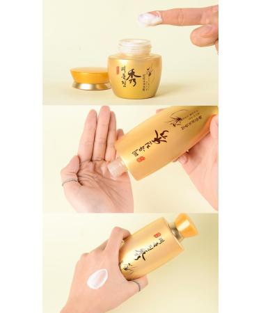 YeRokJinSu Hanbang Set - Hydrating Toner Emulsion & Cream International Shipping Available - Buy Online on GoSupps.com