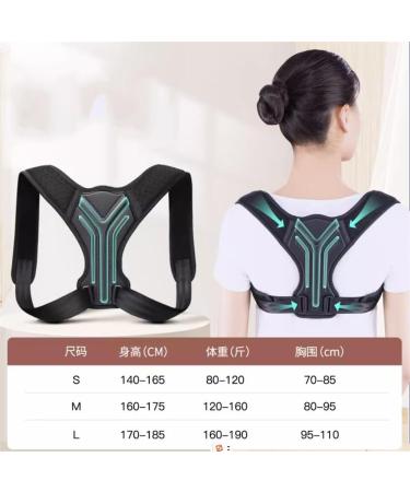 DFHBFG The Pine Column Side Bend Straight Back Artifact Hunchback Orthodevice with Invisible Correction Posture(Size:Small) Small D - Buy Online on GoSupps.com