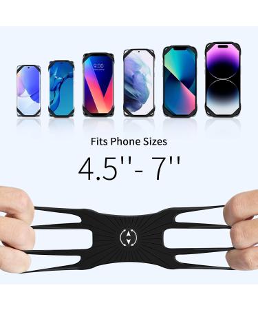 Buy Aiwogep 3 in 1 Cell Phone Holder for Jogging - 360 Rotatable & Removable Universal Bracelet for iPhone Samsung Huawei (4.5-7 inches) - Ideal for Sports & Outdoor Activities - Buy Online on GoSupps.com
