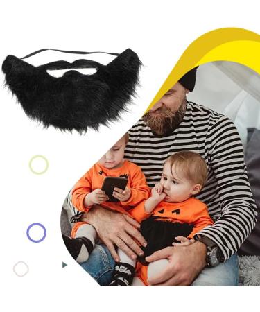 WREA Realistic Appearance Fake Beard for Halloween Cosplay and Theme Party Comfortable Fit Plush Fake Beards Mustaches - Buy Online on GoSupps.com