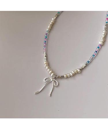 Shop Oralgo's Elegant Pearl Chain Necklace | Stylish & Versatile Daily Accessory - Buy Online on GoSupps.com