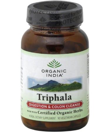 Organic India Triphala Vegetarian Capsule - 90 Per Pack - 2 Packs Per Case.2 - Buy Online on GoSupps.com