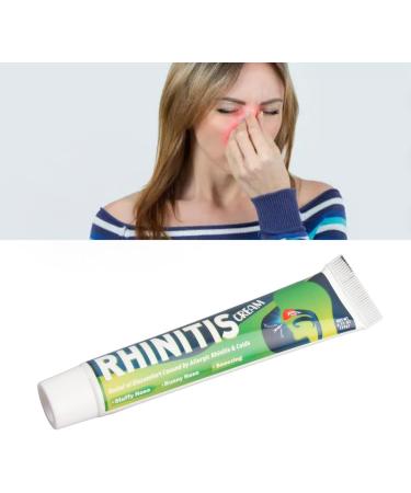 Rhinitis Cream for Sinusitis & Nasal Relief - 20g Clogged Nose Ointment | Fast-Acting Sinus Infection Relief - Buy Online on GoSupps.com