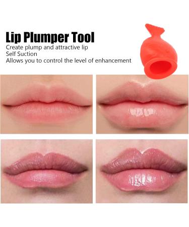 Lip Plumper Tool safe fish-shaped Lip Plumper Device that can be reused for dance party dating - Buy Online on GoSupps.com