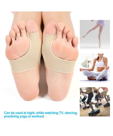 Bunion Corrector Silicone Pads - Foot Guard Relief Kit for Hallux Valgus Pain - Protector Sleeves (Size L) - Buy Online on GoSupps.com