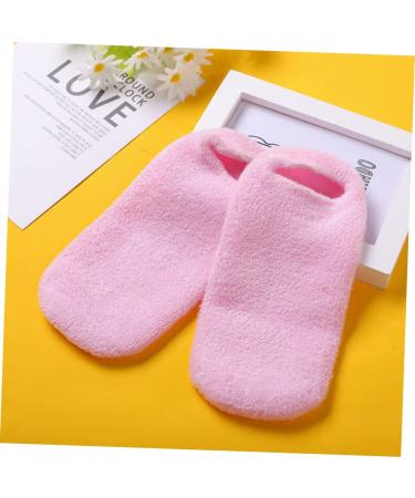 Healeved 6 Pairs Moisturizing Gloves Grooming Glove Mitten Moisturizing Gel Gloves Skin Softening Socks Moisturizing Hand Gloves Gelt Cracked Feet Socks Paraffin Oveglove Spa Pink Whitening - Buy Online on GoSupps.com