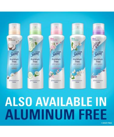 Secret Dry Spray Antiperspirant Deodorant for Women 48hr Weightless Sweat & Odor Protection Gentle on Skin Brown Sugar Scent 4.1 oz (Pack of 3) Brown Sugar 4.1 Ounce (Pack of 3) - Buy Online on GoSupps.com