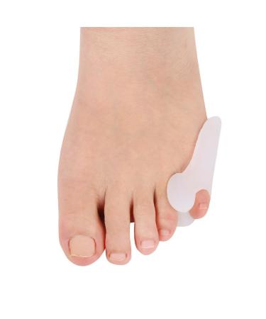 Boowho Toe Spreader Gel Hallux Valgus Correction Little Toe Toe Separation Foot Care Toe Splitter Correctors Toe Spreader