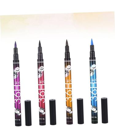 FRCOLOR 3Pcs Liquid Eyeliner Eyeliner Pen Color For Women Party Makeup Size 1x3pcs as shown x 3pcs - Buy Online on GoSupps.com