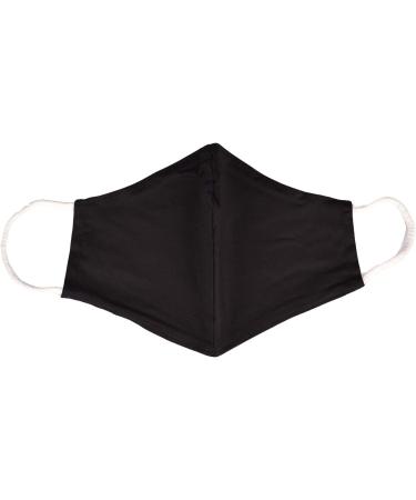 Unisex Black Cotton Fabric Mask - Double Layer Reusable & Washable Community Mask | styleBREAKER 08040005 - Buy Online on GoSupps.com