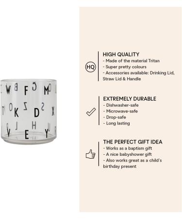 Design Letters Tritan Drinking Glass (Letter's Edition) for Kids | 6 oz Unbreakable Training Cup | BPA/BPS/EA-Free Feeding Cup for Toddlers | Drop-Safe & Dishwasher Safe Sippy Cup - Buy Online on GoSupps.com