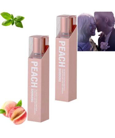 BIVOO Blisce Phero Perfume White Peach Citrus Bloom (2PCS 40ml Unisex) 0.25 Fl Oz (Pack of 4) Peach