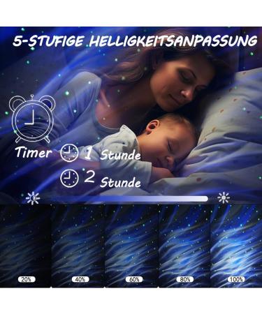 Nachlicht Kinder: Starry Sky Projector | 16 Modes Northern Lights Galaxy Night Light with Remote & Timer | Perfect Gift for Kids Women & Men - Buy Online on GoSupps.com
