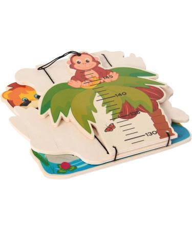 Hess Wooden Toy 14626 - Handmade Jungle Yardstick for Kids | Foldable & Perfect for Heights 80-150 cm | International Shipping - Buy Online on GoSupps.com