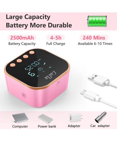 Double Electric Milk Pump | 3 Modes, 9 Levels, 2 Flange Sizes | Rechargeable Nursing Pump with Storage Bag | Ideal for Home and Travel - Buy Online on GoSupps.com