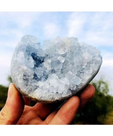 Natural Lapis Lazuli Crystal Cluster Blue geode Specimen Decorative Stone ERTEYIN (Size : 270-290g) - Buy Online on GoSupps.com