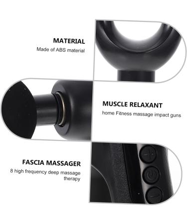 Fomiyes Portable Triangular Fascia Muscle Massage Device - Hand & Neck Percussion Massager for Body Relaxation | Mini Fitness Relaxer in ABS - Buy Online on GoSupps.com