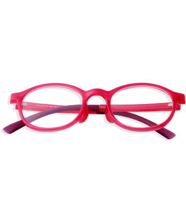 Buy Ade Wu Children's Anti-Blue Light Glasses - TR90 Round Frames for Girls & Boys in Pink | Starch-Free & Anti-Fatigue - Buy Online on GoSupps.com