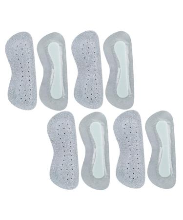 Beaupretty 4 Pairs Anti-wear Back Stickers Loose Liner Pads Womens High Heel Shoes Anti-wear Heel Cushions Kitten Heels for Women Dressy Underlayment Heel Grips Heel Pad Care Latex Sponge