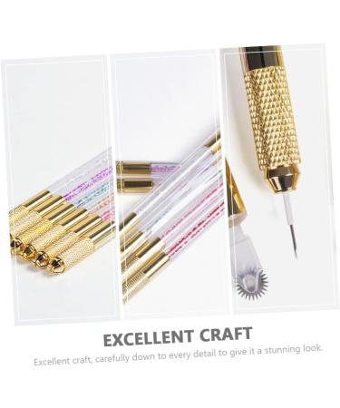  Beatifufu Embroidery Pencil Eyebrow Pencil Manual Pen Double Sided Micro-filling Pen Needle Microblading Pen Upm Aluminum Needle Pliers Multifunction - Buy Online on GoSupps.com