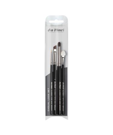 Da Vinci CASUAL BRUSH SET 4 pieces with make-up instructions Handmade in Germany 1 piece - Buy Online on GoSupps.com