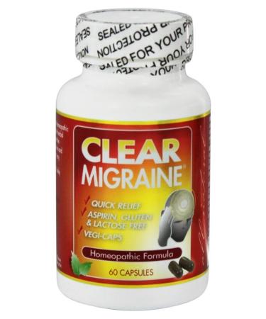 Clear Migraine Clear Products 60 Caps