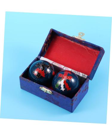 Lurrose 3-St Chinese Baoding Balls - Manual Massage & Finger Exercise Health Balls with Bell for Strength & Fitness - Buy Online on GoSupps.com