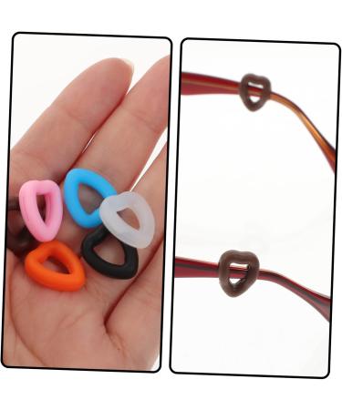 Buy Housoutil Heart-Shaped Silicone Ring Glasses Holders - 30 Pairs of Slipproof Male Hooks for Over Sunglasses | Secure & Stylish Eyewear Accessories - Buy Online on GoSupps.com