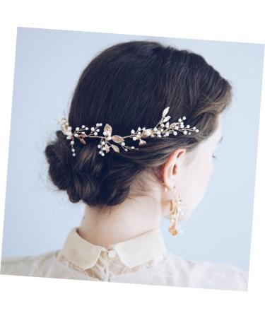 Angoily Hair Jewels for Women Hair Rhinestones Women Hair Accessories Bridal Hair Accessories Hair Combs for Women Flower Girl Hair Accessories for Wedding Bride Dress Pearl - Buy Online on GoSupps.com