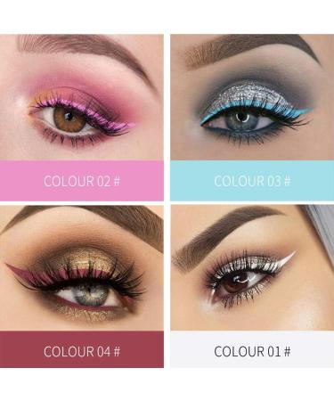 Matte Liquid Eyeliner Set - 12 Colors, Waterproof & Long Lasting for Women/Girls - Buy Online on GoSupps.com