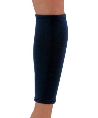 NeoPhysio XL Navy Elastic Compression Calf Support Sleeve 43-48cm: Medical Grade - Buy Online on GoSupps.com