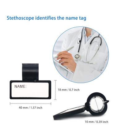 2 Pcs Stethoscope Replacement Parts Adult and Pediatric Replacement Diaphragm and 1 Name Tag 2 Pair Silicone Stethoscope Ear Tips Accessories for Stethoscope - Buy Online on GoSupps.com