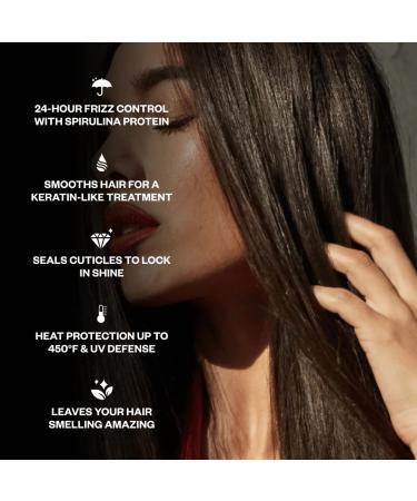 IGK GOOD BEHAVIOR Set | 4-in-1 Prep Spray + Spirulina Protein Smoothing Spray | Frizz Control + Heat Protectant | Vegan + Cruelty Free Good Behaviour 5.6 Fl Oz + 7 Fl Oz (Pack of 2) - Buy Online on GoSupps.com