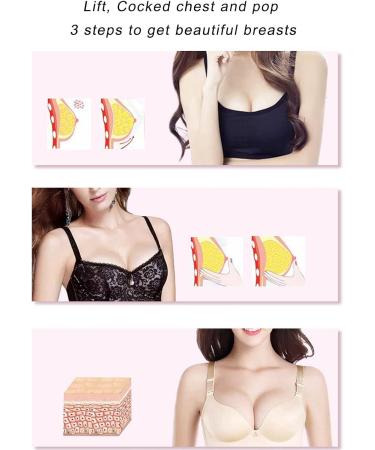 Breast Moisture Plaster - 4 Piece Nourishing & Repairing Pads for Skin Tightening Lifting & Enlargement | Anti-Fold Gel Cushions - Buy Online on GoSupps.com