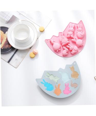 Alipis 2pcs Rabbit Baking Mold Lollipop Mold Pudding Crystal Silicone Cake Mold Fried Baking Supplies - Buy Online on GoSupps.com