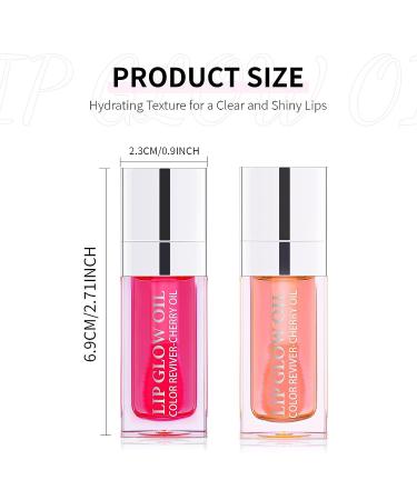 DAGEDA Tinted Lip Oil - Hydrating and Plumping Lip Gloss for Nourishing Glossy Lips (Color A) - Buy Online on GoSupps.com