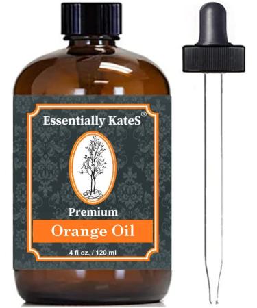 Essentially KateS Orange Oil 4 oz - 100% Pure and Natural