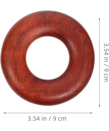 Wooden Foot Reflex Massager Roller - Acupuncture & Shiatsu Meridian Tools for Body Hands & Head - Buy Online on GoSupps.com